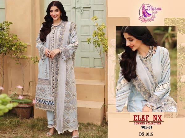 Dinsaa Elaf Summer Collection Vol 1 Nx Designer Pakistani Suit